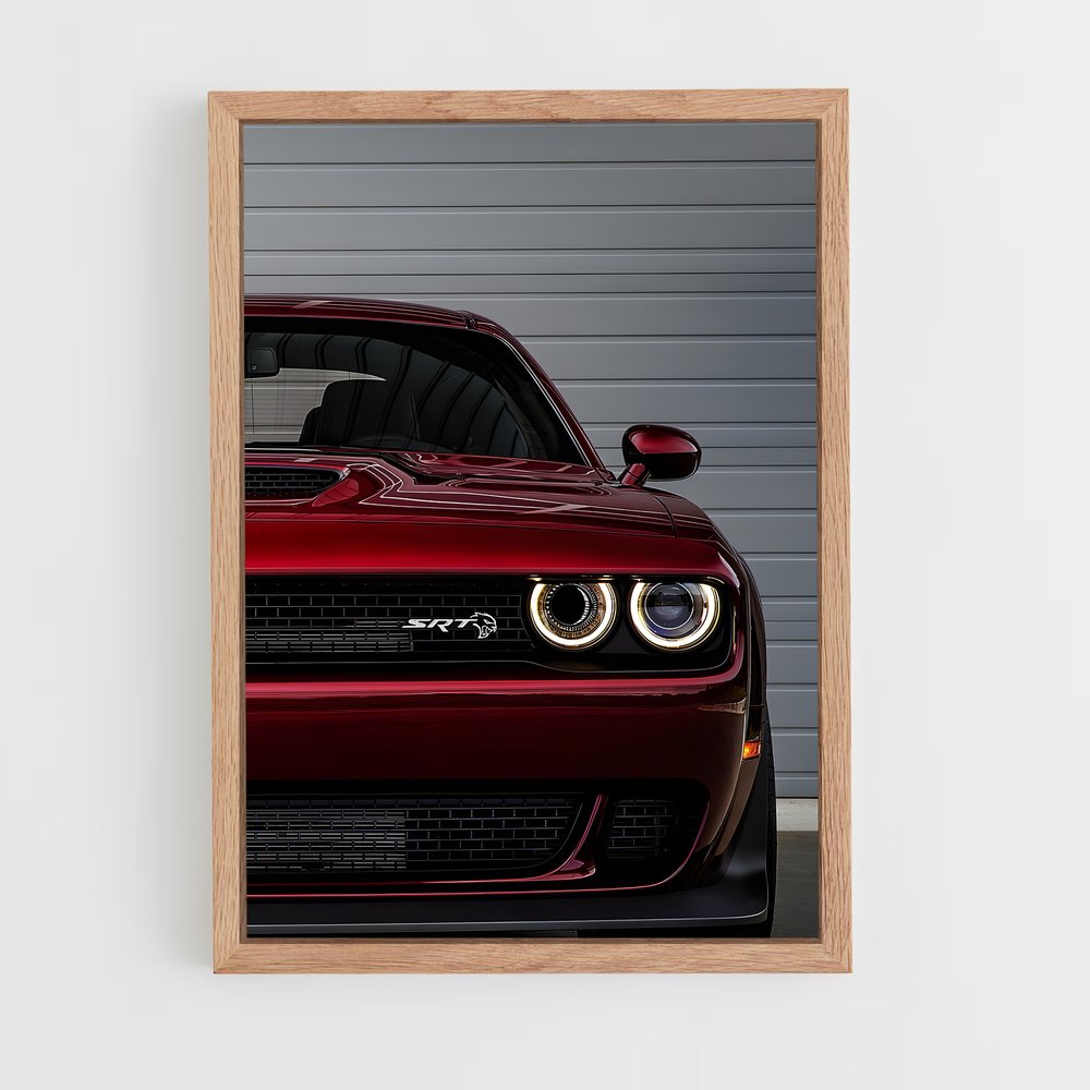 Poster Hellcat Fury – affiche Dodge (vue 4)
